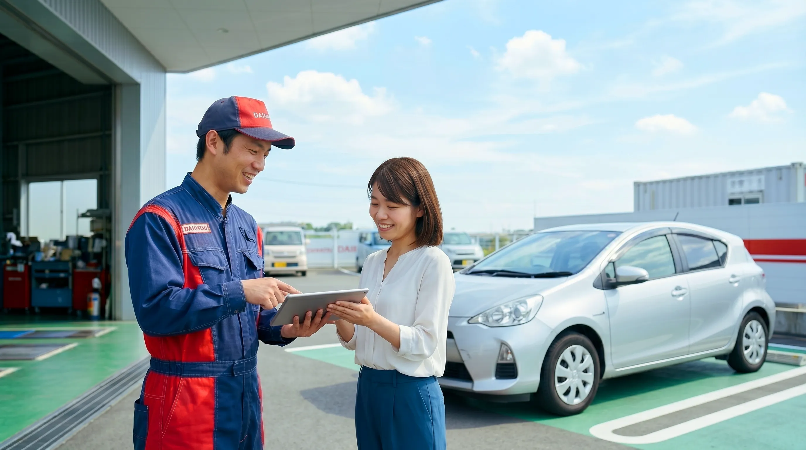 岡山市東区西大寺の有限会社東備自動車販売所の店舗・サービスイメージ